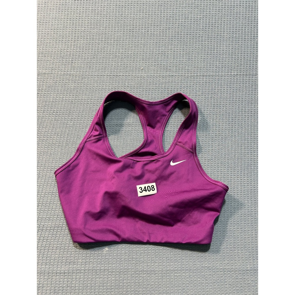 Nike Sports Bra Womens Large Purple